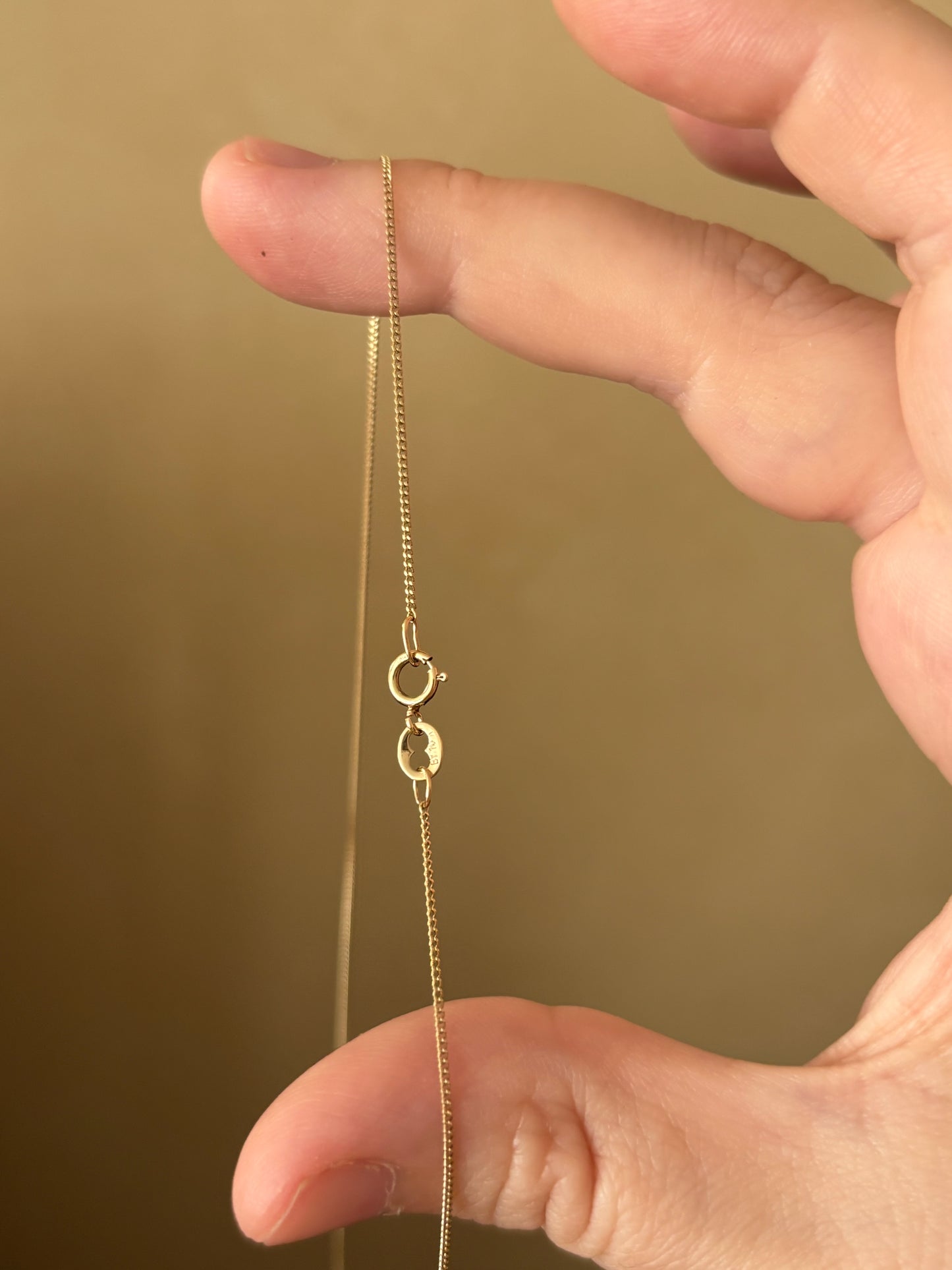 Devon’s Pick: Vintage, 10K Gold Fine Curb Chain