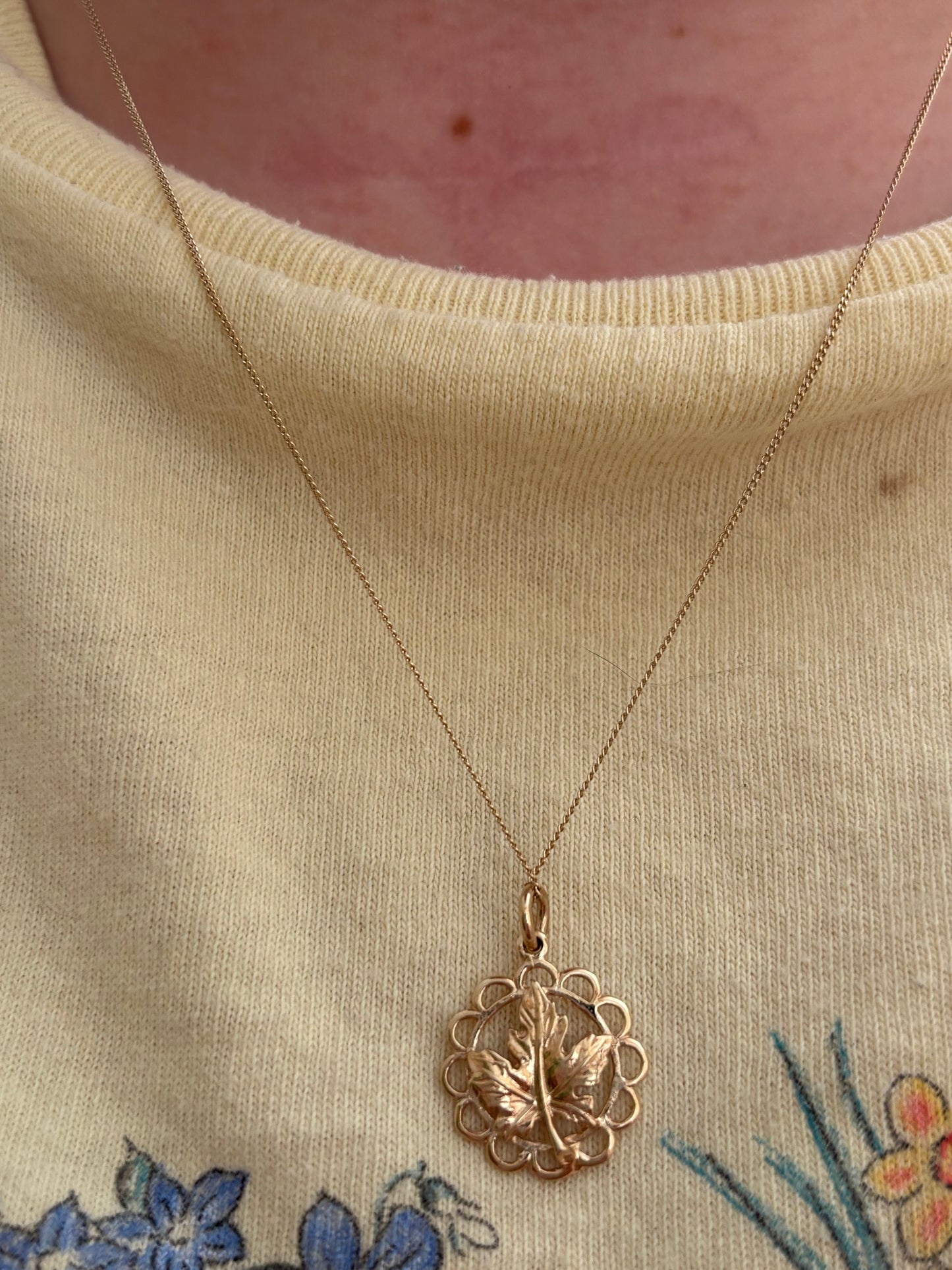 Devon’s Pick: Vintage, 10K Gold Maple Leaf Charm