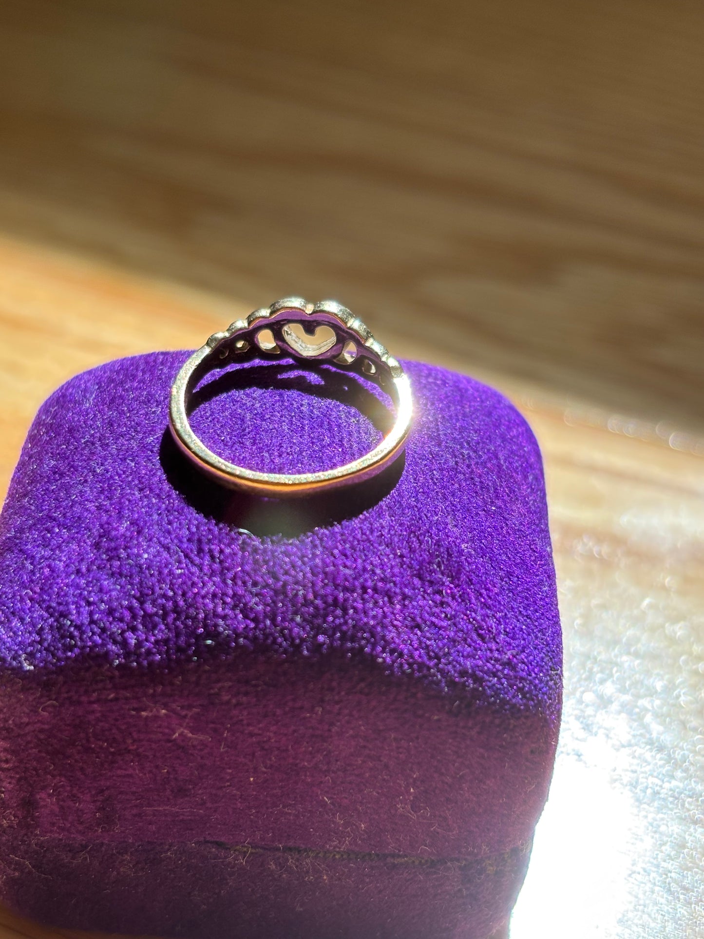 Vintage, 10K Gold Heart Ring