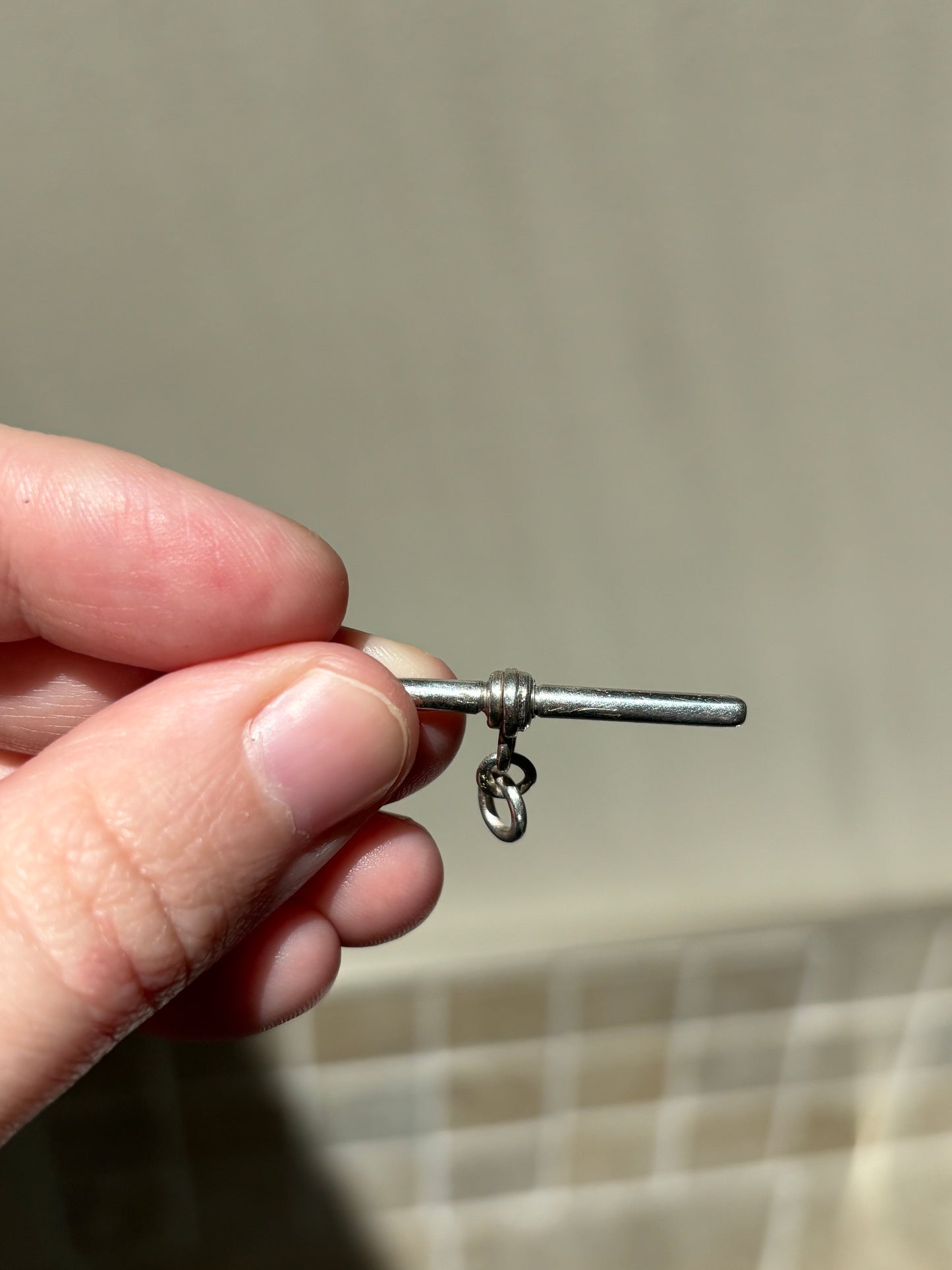 Antique, Sterling Silver T-Bar from the UK