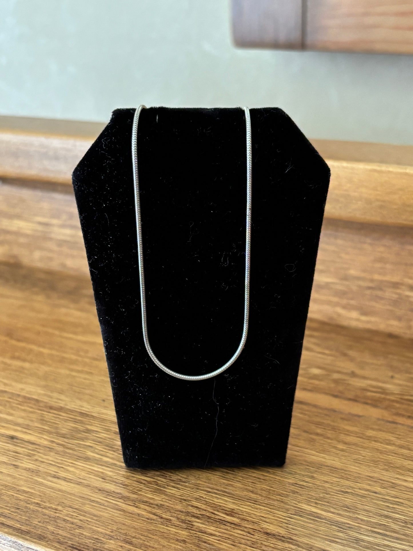 Vintage, Italian, Sterling Silver Snake Chain