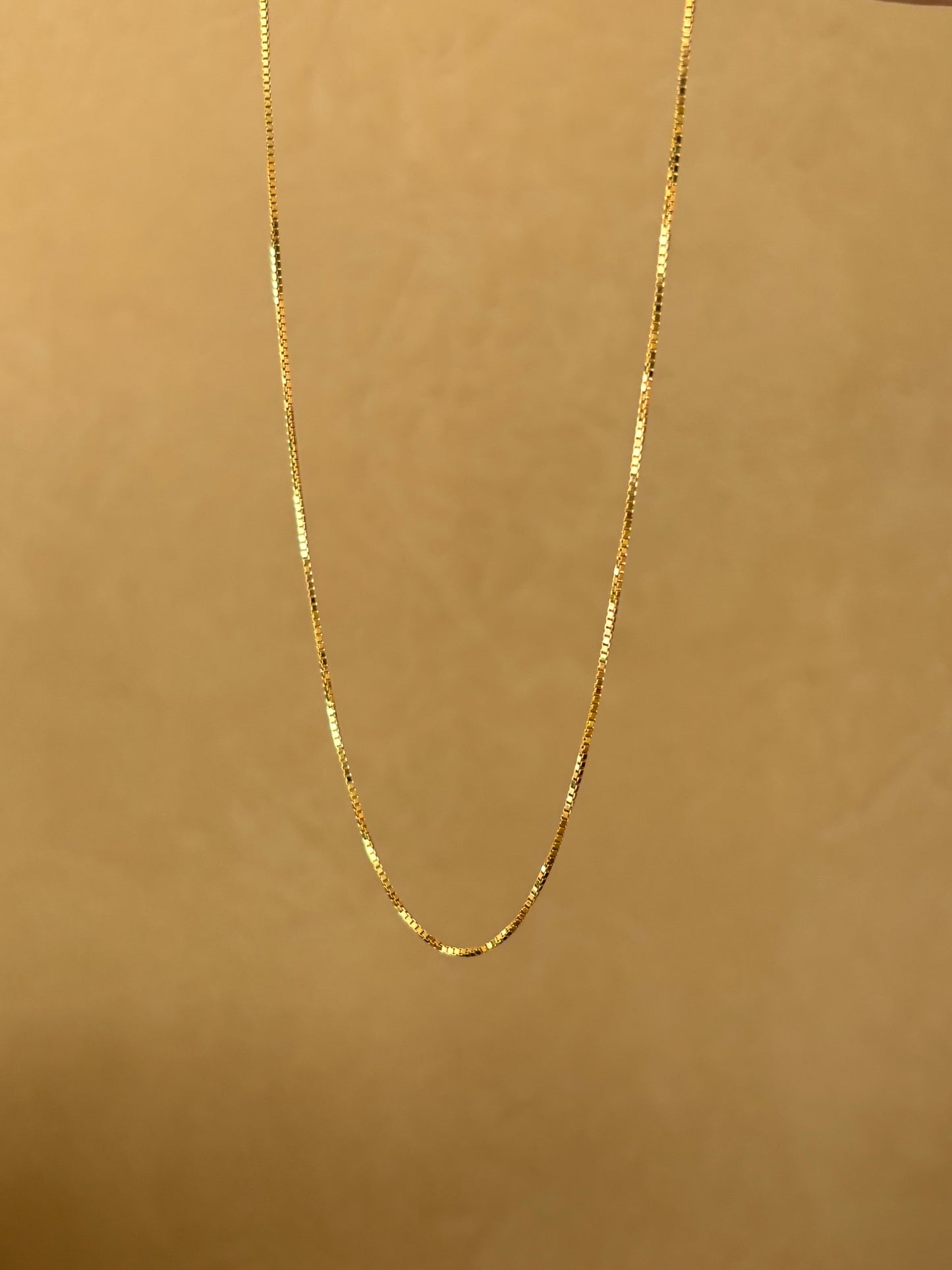 Devon’s Pick: Vintage, 14K Gold Italian Box Chain