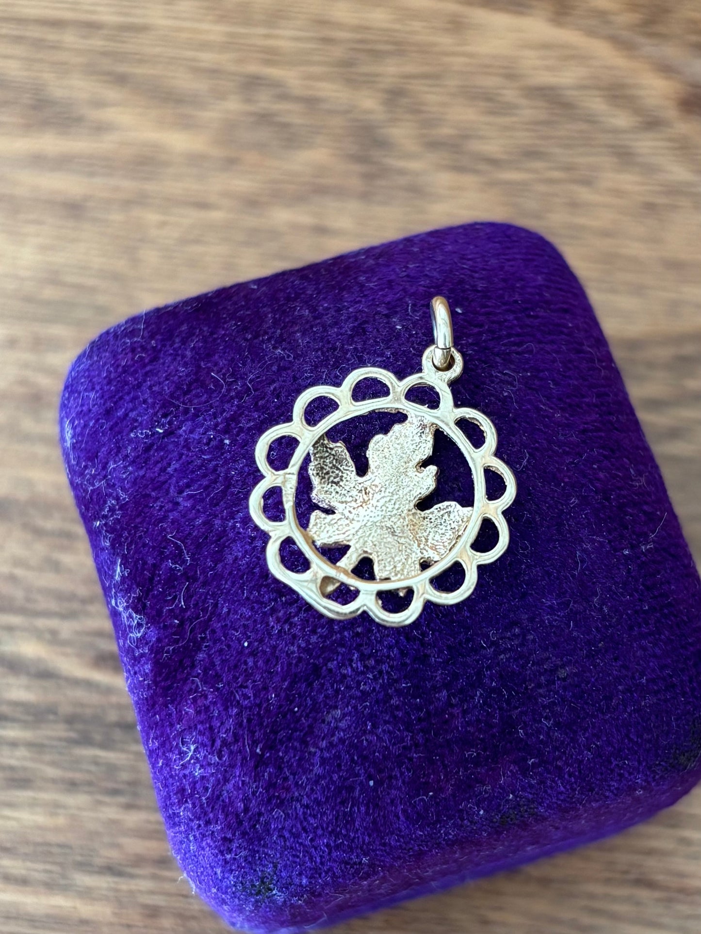 Devon’s Pick: Vintage, 10K Gold Maple Leaf Charm