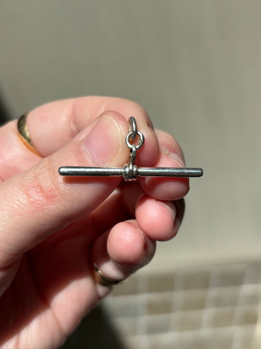 Antique, Sterling Silver T-Bar from the UK
