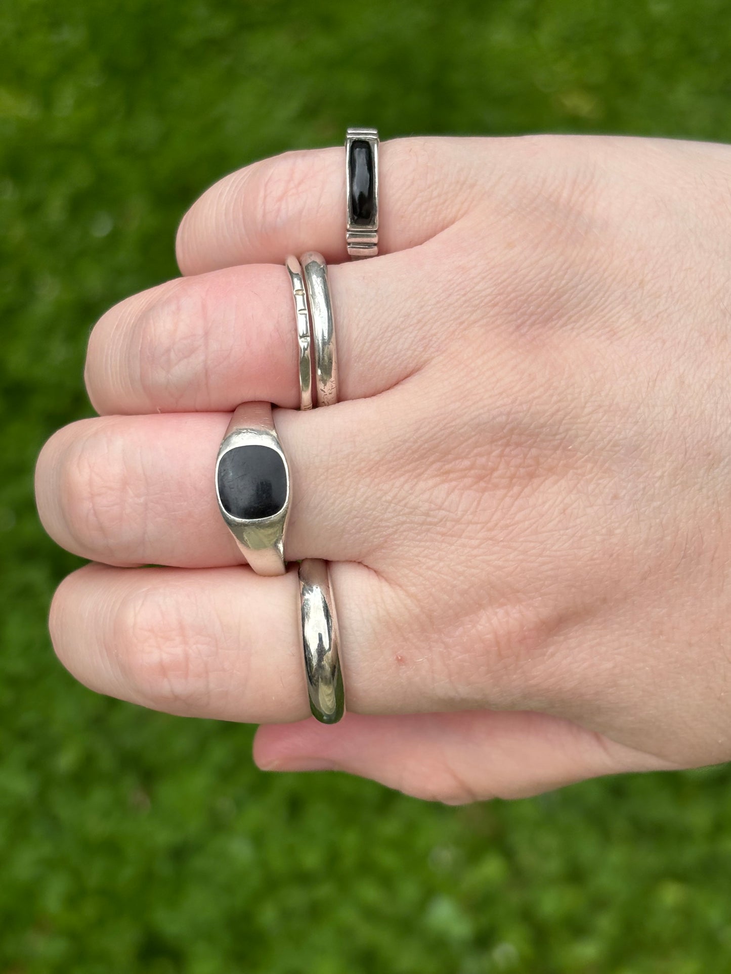 Vintage, Sterling Silver Stacking Ring