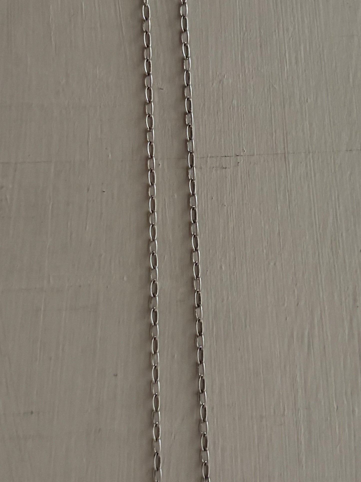 Vintage, Sterling Silver Cable Chain