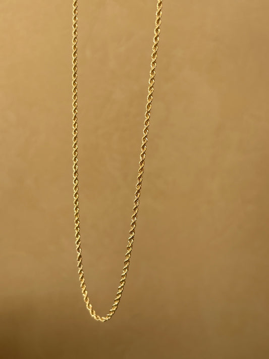 Devon’s Pick: Vintage, 10K Gold Rope Chain
