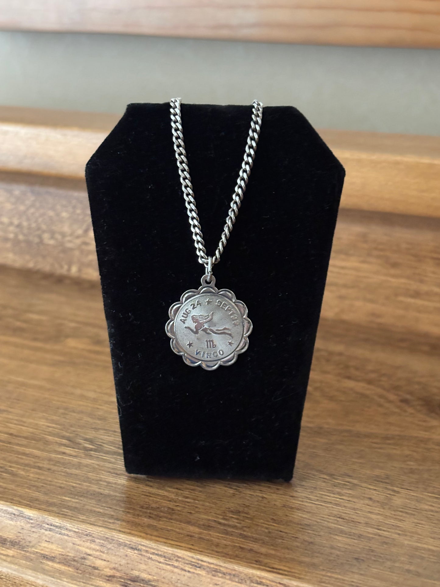 Vintage, Sterling Silver Virgo Zodiac Charm