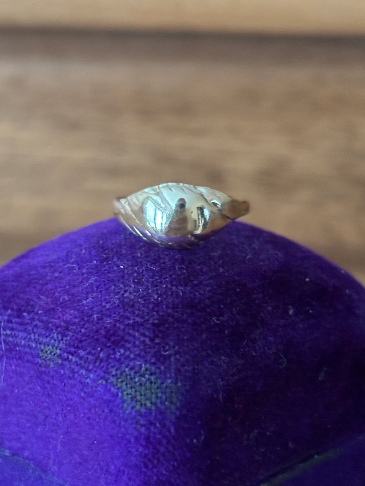 Vintage, 10K Gold Signet Pinky Ring