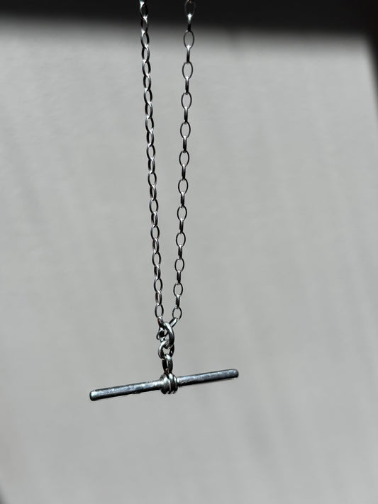Antique, Sterling Silver T-Bar from the UK