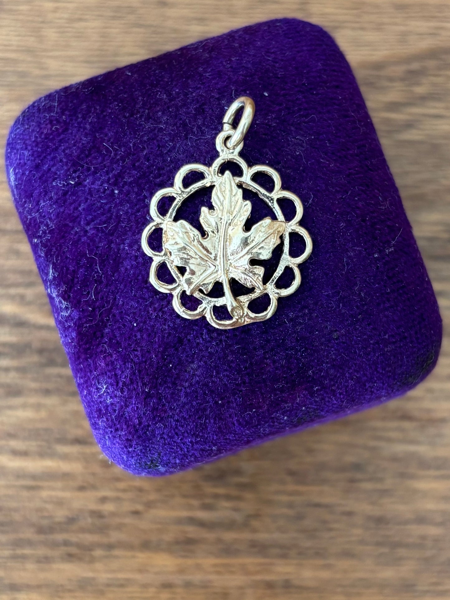 Devon’s Pick: Vintage, 10K Gold Maple Leaf Charm