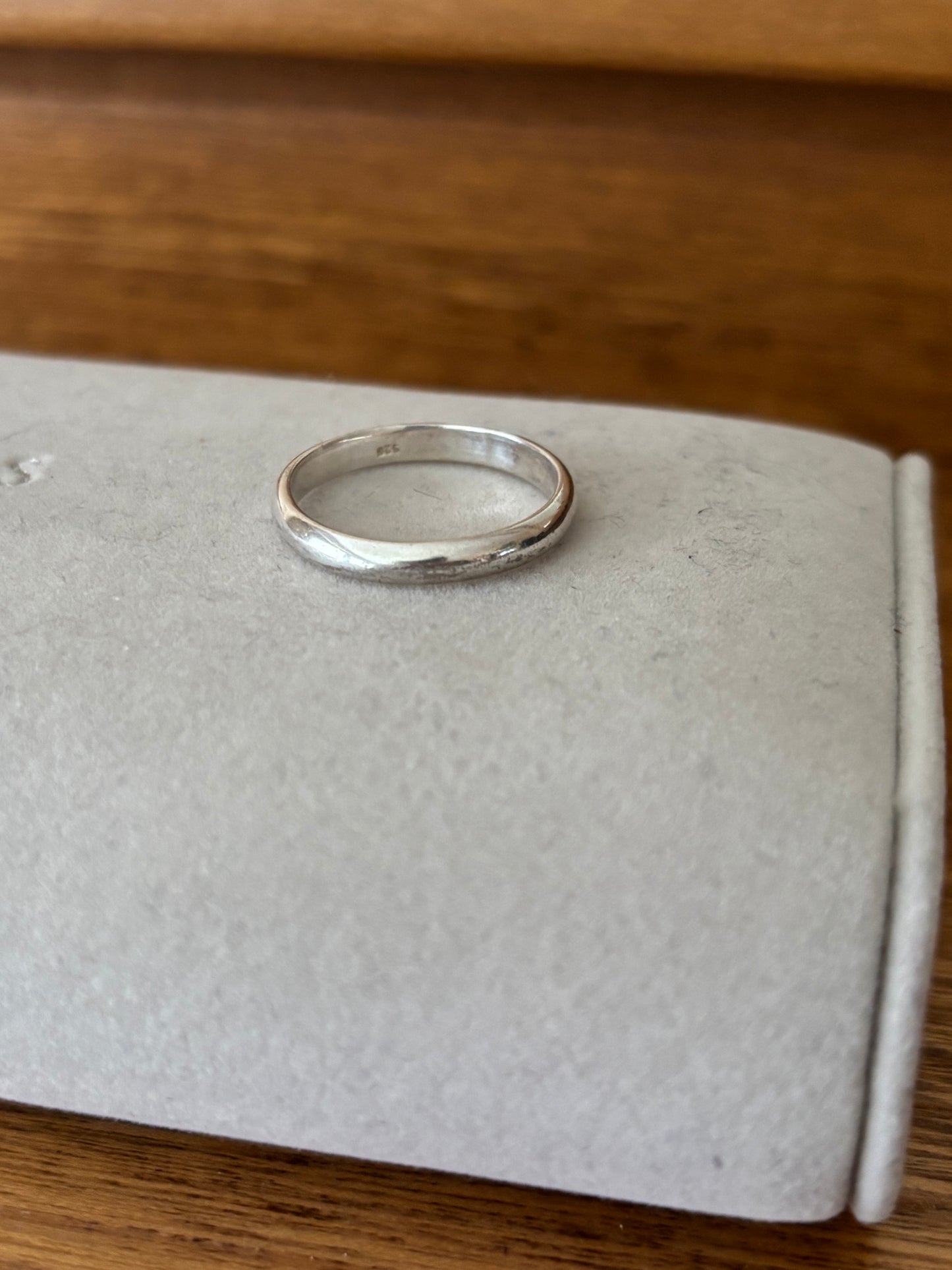 Vintage, Sterling Silver Stacking Ring