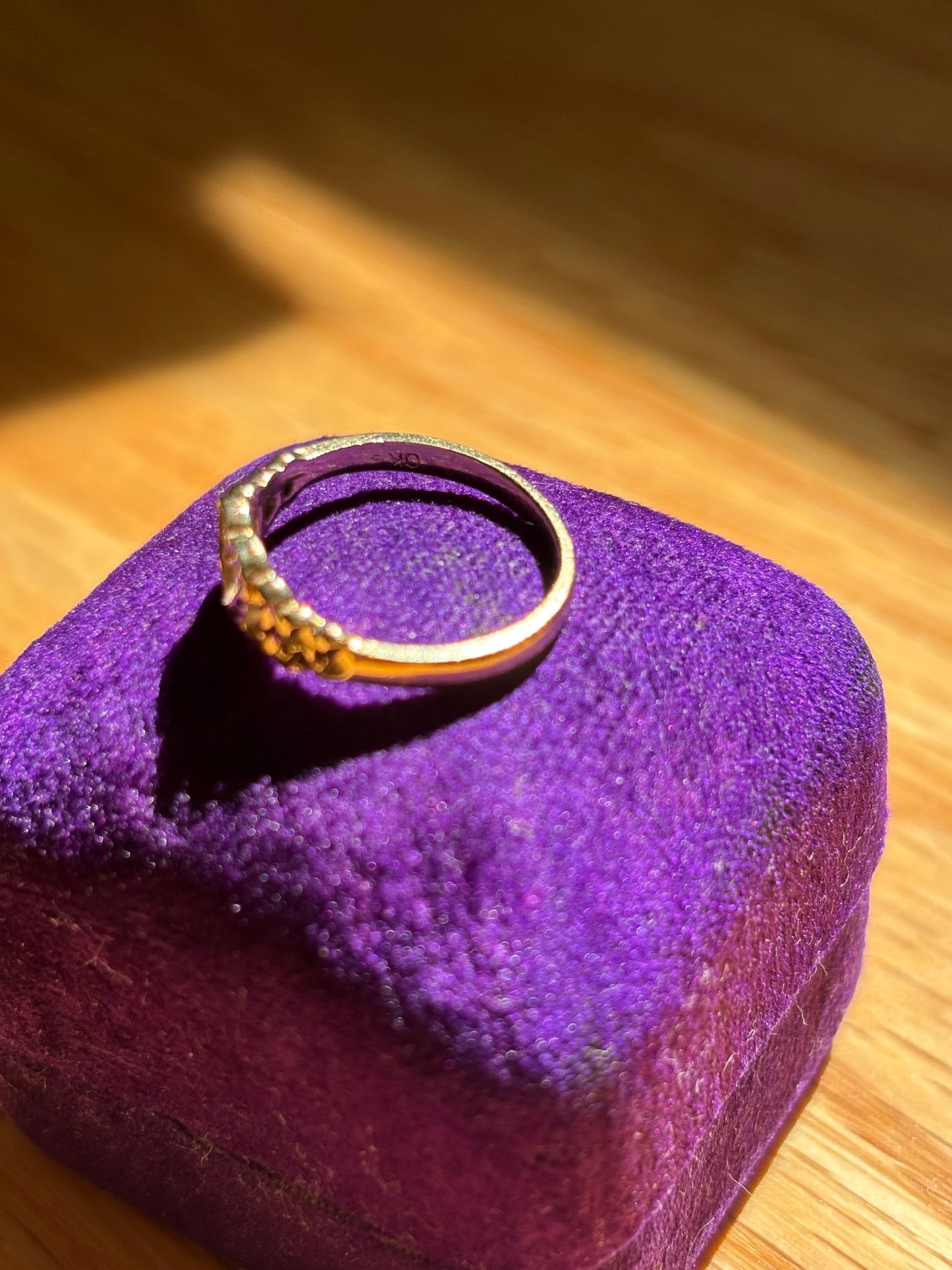 Vintage, 10K Gold Heart Ring