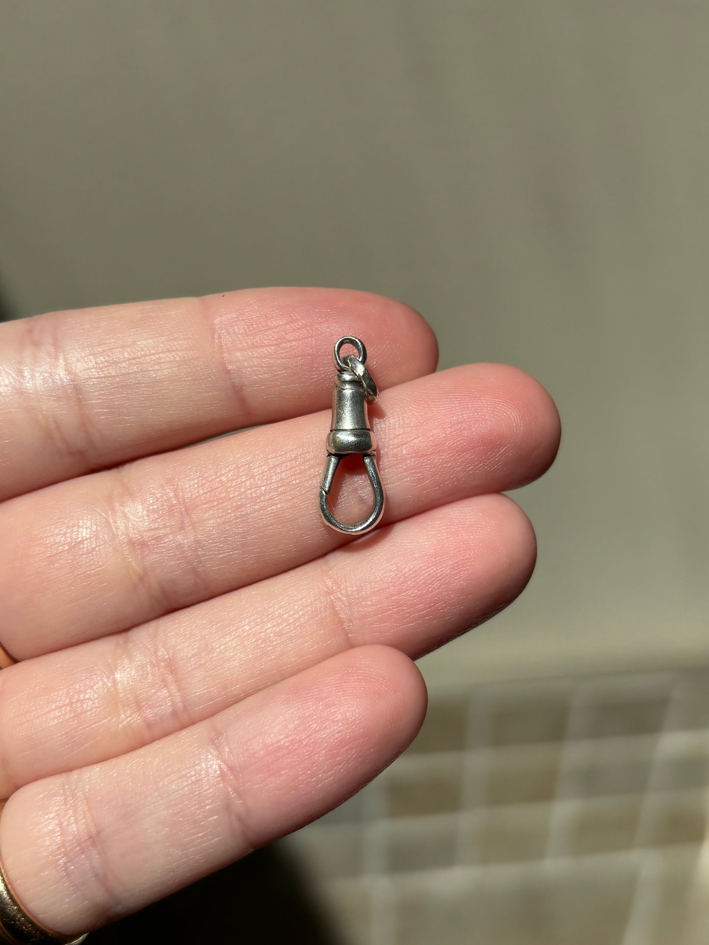 Antique, Sterling Silver Dog Clip from the UK