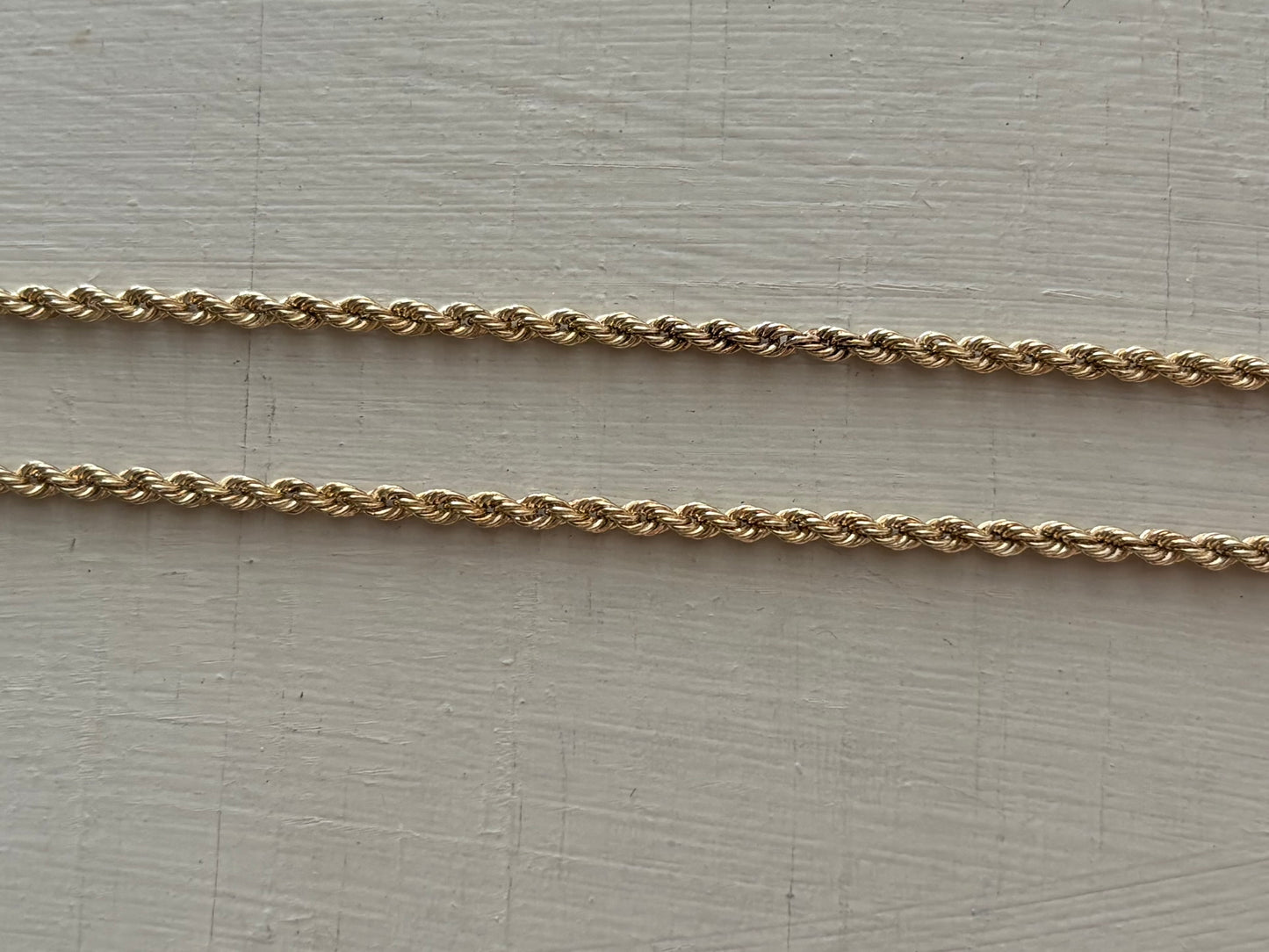 Devon’s Pick: Vintage, 10K Gold Rope Chain