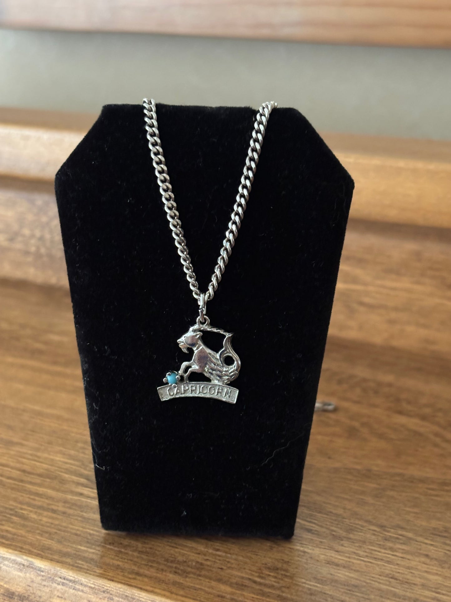 Vintage, Sterling Silver Capricorn Zodiac Charm