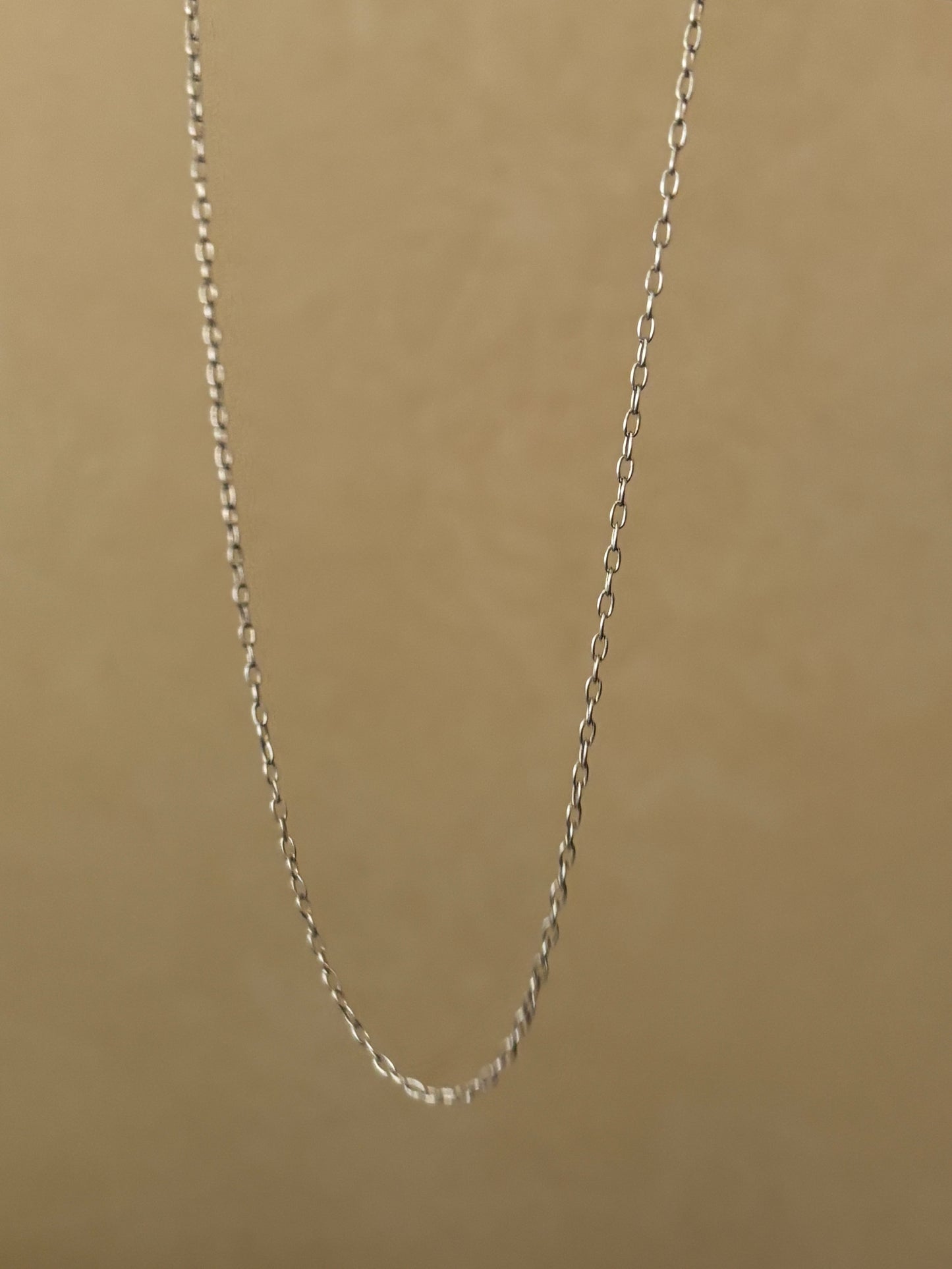 Vintage, Sterling Silver Cable Chain