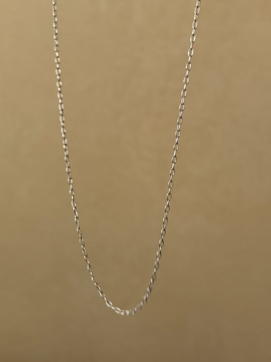 Vintage, Sterling Silver Cable Chain