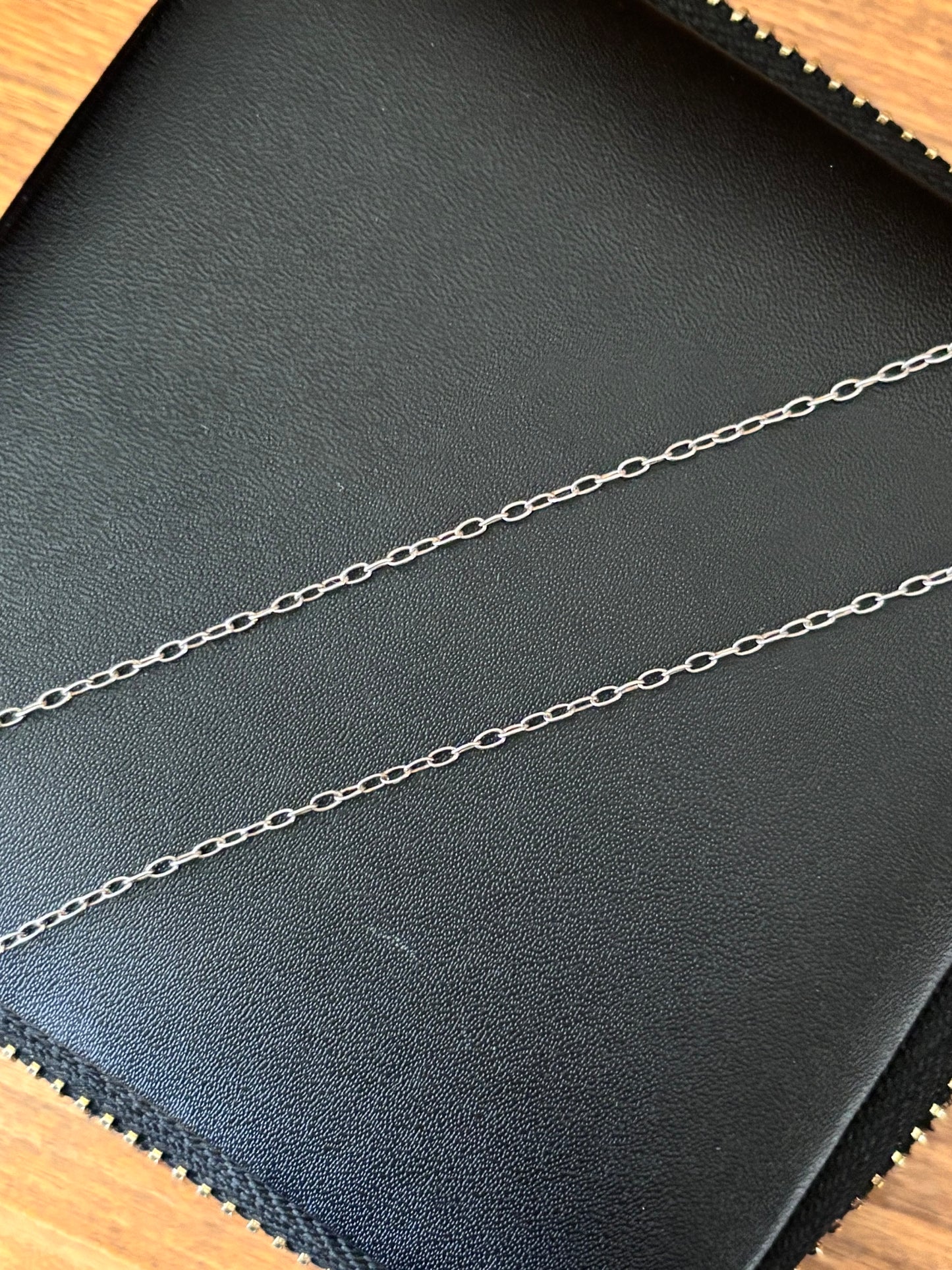 Vintage, Sterling Silver Cable Chain