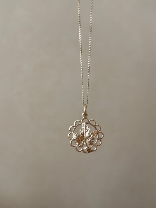 Devon’s Pick: Vintage, 10K Gold Maple Leaf Charm