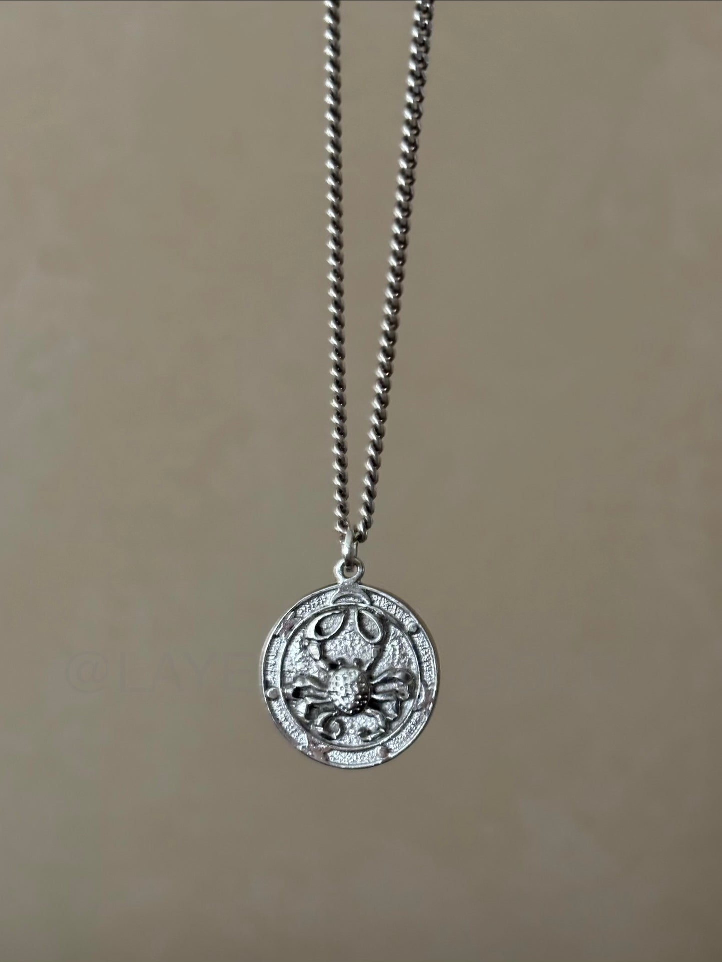 Vintage, Sterling Silver Curb Chain