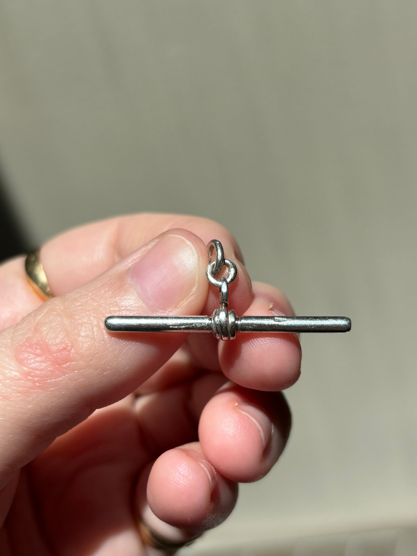 Antique, Sterling Silver T-Bar from the UK