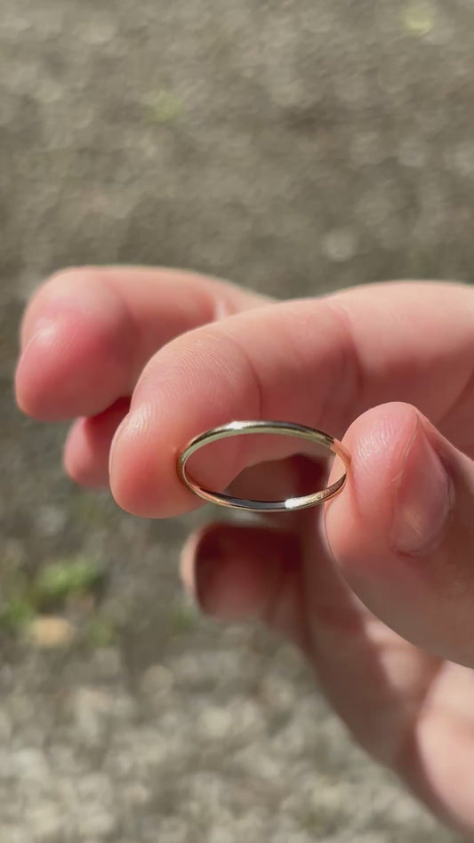 Devon’s Pick: Vintage, 10K Gold Stacking Ring