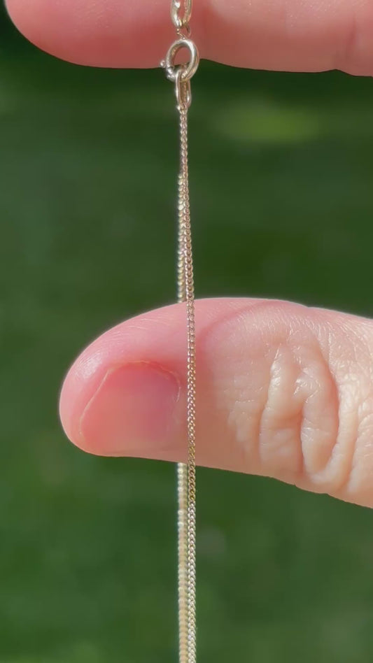 Devon’s Pick: Vintage, 10K Gold Fine Curb Chain